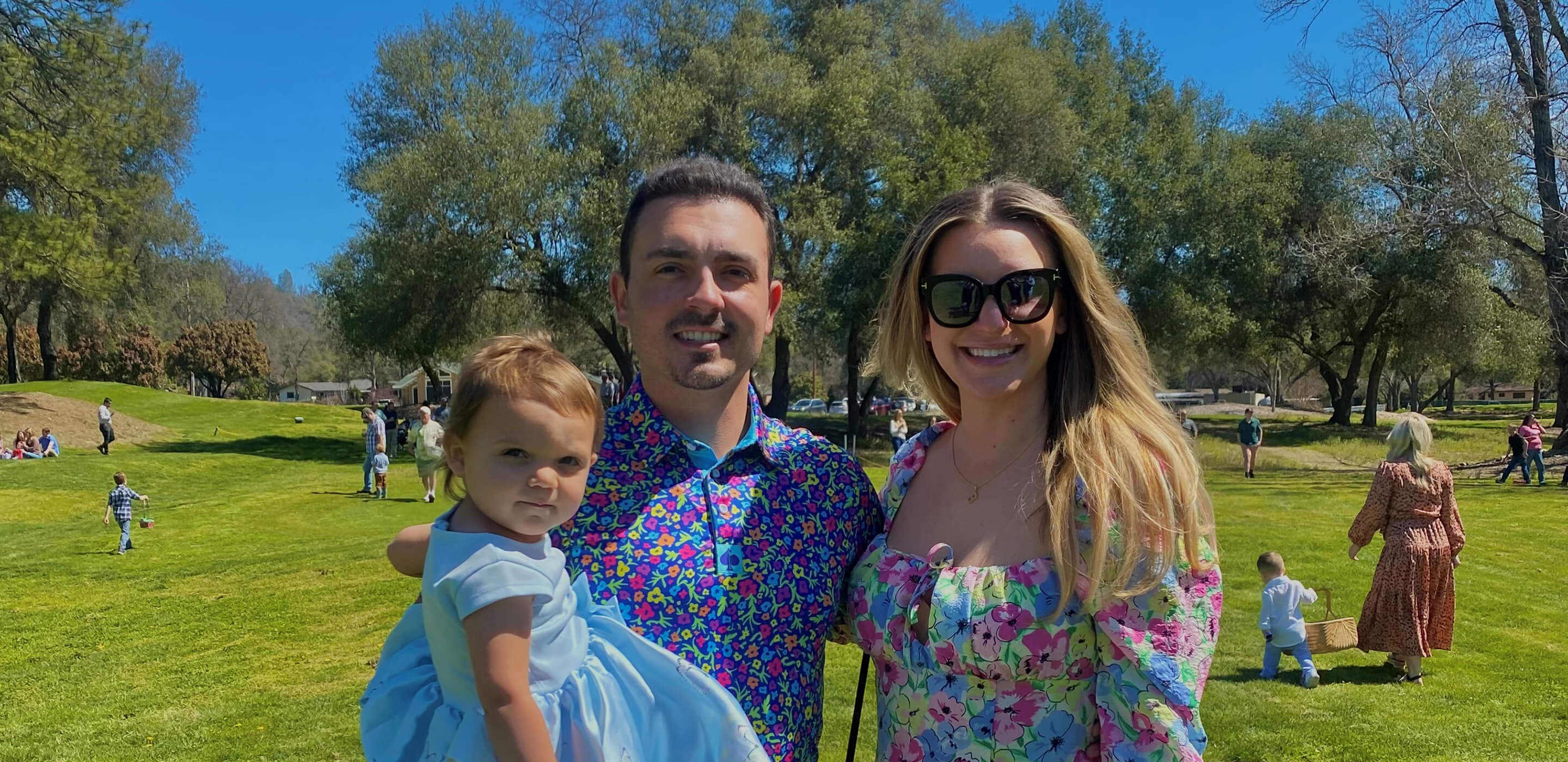 family on the fairway
